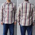 画像2: JELADP ジェラード UNION WORKERS SHIRT REGULAR ユニオン ワーカーシャツ レギュラー JP02127 アメカジ 長袖シャツ long sleeves カジュアル 綿  (2)