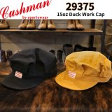 CUSHMAN クッシュマン 15oz DUCK WORK CAP ダックワークキャップ 29375 コットン 100% 帽子 one wash 