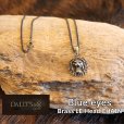 画像1: DALEE'S&CO ダリーズアンドコー Blue eyes...LE.Head CHAIN ブルーアイズ アクセサリー ネックレス accessory necklace 真鍮製 ペンダント brass deluxeware デラックスウエア (1)