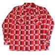 画像4: CUSHMAN クッシュマン NATIVE PRINT NEL OPEN COLLAR SHIRTS ネイティブ プリント ネル オープン カラ ーシャツ 25597 長袖 long sleeve アメカジ カジュアル