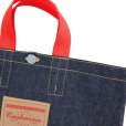 画像4: CUSHMAN クッシュマン 13.5oz XX DENIM TOTE BAG デニムトートバッグ 29371 デニム生地 カバン 鞄 コットン