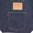 画像3: CUSHMAN クッシュマン 13.5oz XX DENIM TOTE BAG デニムトートバッグ 29371 デニム生地 カバン 鞄 コットン