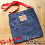 CUSHMAN クッシュマン13.5oz DENIM SHOULDER BAG デニム ショルダーバッグ デニム生地 鞄 カバン コットン