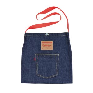 画像2: CUSHMAN クッシュマン13.5oz DENIM SHOULDER BAG デニム ショルダーバッグ デニム生地 鞄 カバン コットン