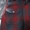 画像7: DELUXEWARE  デラックスウエア D-26 HUNTHING WOOL JACKET ハンティングウールジャケット メリノウール 馬革  ミリタリー生まれのインナーで保温性も◎