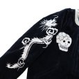 画像12: TAILOR TOYO テーラー東洋 2025年お正月限定アイテム！ TT15666-119 Mid 1950s Style Velveteen Souvenir Jacket “SPIDERWEB, SNAKE & SKULL” × “DRAGON & TIGER”