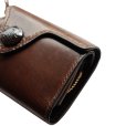 画像15: DELUXEWARE デラックスウエア DLW-005 THREEFOLD WALLET 3つ折りウォレット お財布 コンパクト  HORSEHIDE ホースハイド deluxeware デラックスウエア