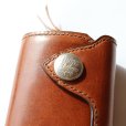 画像3: DELUXEWARE デラックスウエア DLW-005 THREEFOLD WALLET 3つ折りウォレット お財布 コンパクト  HORSEHIDE ホースハイド deluxeware デラックスウエア