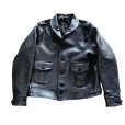 画像4: DAPPER'S ダッパーズ LOT 1743 30’s Style A-1 Type Goatskin Leather Jacket 30年代スタイル ゴートスキンレザージャケット スプリングジャケット コサックジャケット 大変希少なA-1 Typeコサックジャケットがデザインベース！