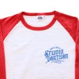 画像5: STUDIO D'ARTISAN ステュディオダルチザン プリントラグラン7分袖Tシャツ 8162B アメカジスタイル 3/4 raglan sleeve Made in JAPAN 日本製