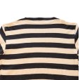 画像17: CUSHMAN クッシュマン 26849 BORDER BOAT NECK TEE ボーダーボートネックTシャツ 8分袖 マリーン cotton コットン