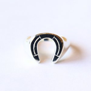 画像2: BILT BUCK ビルトバック BS0007 Horseshoe Ring ホースシューリング ヴィンテージリングを再構築したヘリテージシルバーリングコレクション 925 MadeinJapan