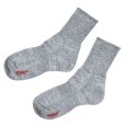 画像2: DELUXEWARE デラックスウエア DSK-001 DX.SOCKS 【24〜28cm】 ミリタリーソックス イギリス海軍 ベース コットン１００％ スラブ糸 ニッティング 編み上げ 日本製 ソックス 靴下 (2)