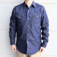 画像2: JELADO ジェラード Vaquero Shirt  JP11115 デニムウェスタンシャツ アメカジ 長袖シャツ long sleeves ヴィンテージを再現 5ozデニム DENIM Madeinjapan  (2)