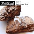 画像1: BILT BUCK ビルトバック BS0010 Twin Horse Ring ツインホースリング ヴィンテージリングを再構築したヘリテージシルバーリングコレクション 925 MadeinJapan (1)