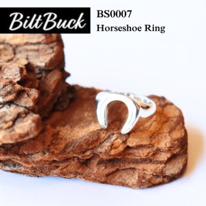 画像1: BILT BUCK ビルトバック BS0007 Horseshoe Ring ホースシューリング ヴィンテージリングを再構築したヘリテージシルバーリングコレクション 925 MadeinJapan