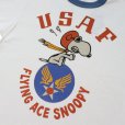 画像6: TOYS McCOY トイズマッコイ TMC2519 SNOOPY TEE " USAF FLYING ACE " 半袖Tシャツ スヌーピーT ミリタリー ウィング& スター リンガーT 米空軍