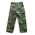 画像4: BUZZ RICKSON'S バズリクソンズ BR42528 TROUSERS, MEN'S, CAMOUFLAGE COTTON, WIND RESISTANT POPLIN, CLASS 2  ミリタリーパンツ カモフラ カモフラージュ ワークパンツ トラウザーズ ファティーグパンツ リーフパターン  日本製 madeinjapan