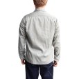 画像3: CUSHMAN クッシュマン 25490 R/C HAND STICH OPEN COLLAR SHIRTS レーヨンコットンハンドステッチ オープンカラーシャツ 長袖 long sleeve アメカジ カジュアル