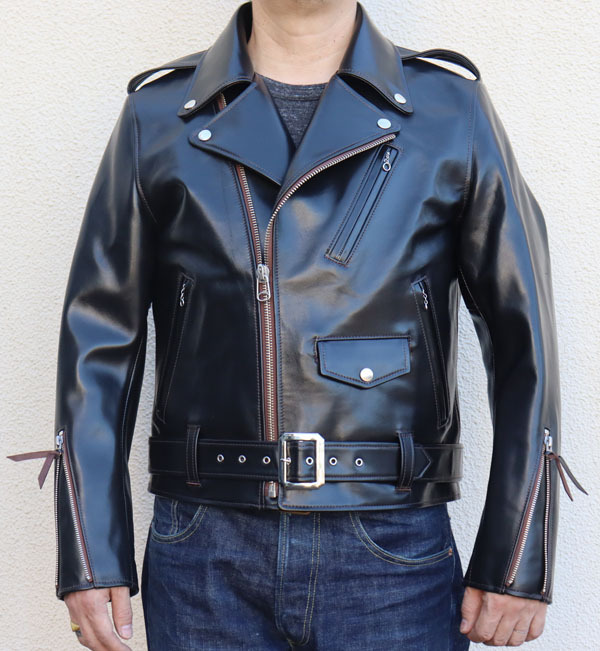 Y'2 LEATHER ワイツーレザー PR-58 VINTAGE HORSE LIGHT DOUBLE RIDERS