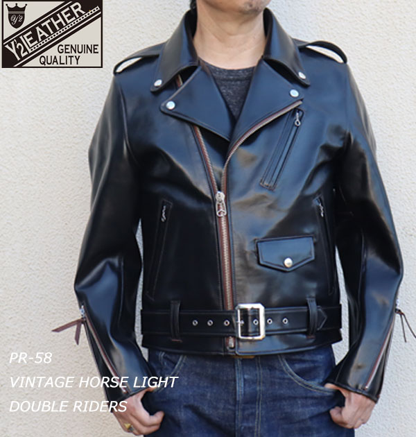 y2leather ライダース