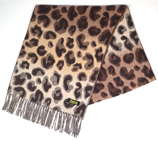 DAPPER'S ダッパーズ Lot.1590 Cashmink Scarf by V.FRAAS 【Leopard