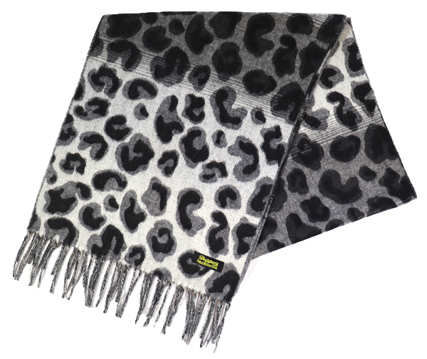 DAPPER'S ダッパーズ Lot.1590 Cashmink Scarf by V.FRAAS 【Leopard