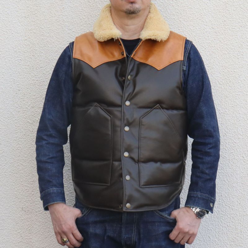 Y'2 LEATHER ワイツーレザー OV-01-M OIL SOFT HORSE & MOUTON DONW ...