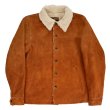 画像6: Y'2 LEATHER ワイツーレザー WJ-02 STEER SUEDE LUNCH COAT ステア スウェード ランチコート  ウールパイル ライナー (6)