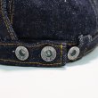 画像7: SAMURAI JEANS サムライジーンズ SJ201WC-5000VX17oz 17ozデニムワークキャップ 零モデルをイメージ 人気モデル ワークキャップ メカニックキャップ A-3キャップ デニムキャップ ワーク ミリタリー (7)