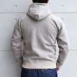 画像3: DELUXEWARE デラックスウエア SPZ-00 FULLZIP PARKA PLAIN 国内唯一 の 旧式吊編機 による 最高密度 フルジップ パーカー プレーン ヘビーウェイト 吊り編み 裏起毛 トレーナー フード スウェット パーカー (3)