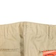 画像16: CUSHMAN クッシュマン 22011 41MODEL CHINO TROUSERS 41モデル チノトラウザー 41カーキ 太め ストレート M41 ヨンイチ ミリタリー アメカジ 国産 made in japan ワンウォッシュ 綿 コットン １００％　チノ チノパン トラウザー (16)