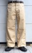 画像2: CUSHMAN クッシュマン 22011 41MODEL CHINO TROUSERS 41モデル チノトラウザー 41カーキ 太め ストレート M41 ヨンイチ ミリタリー アメカジ 国産 made in japan ワンウォッシュ 綿 コットン １００％　チノ チノパン トラウザー (2)