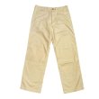 画像4: CUSHMAN クッシュマン 22011 41MODEL CHINO TROUSERS 41モデル チノトラウザー 41カーキ 太め ストレート M41 ヨンイチ ミリタリー アメカジ 国産 made in japan ワンウォッシュ 綿 コットン １００％　チノ チノパン トラウザー (4)