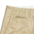 画像8: CUSHMAN クッシュマン 22011 41MODEL CHINO TROUSERS 41モデル チノトラウザー 41カーキ 太め ストレート M41 ヨンイチ ミリタリー アメカジ 国産 made in japan ワンウォッシュ 綿 コットン １００％　チノ チノパン トラウザー (8)