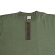 画像12: BUZZ RICKSON'S バズリクソンズ BR79192 SLAB YARN HENRY NECK TSHIRT スラブヤーン ヘンリーネックTシャツ アンダーシャツ ミリタリー スラブ織 半袖Tシャツ madeinjapan (12)