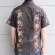 画像3: SAMURAI JEANS サムライジーンズ SSA24-01 龍柄ハワイアンシャツ コットン100％ 高密度平織 アロハシャツ 和柄 龍 ドラゴン 辰年 半袖シャツ madeinjapan 日本製 (3)