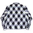 画像12: WEARMASTERS by attractions ウエアマスターズ バイ アトラクションズ lot.819 Argyle Blouson アーガイルブルゾン 50s 50年代 ミッドセンチュリー アーガイル チェック テキスタイル レーヨンリネン 抜染プリント ブルゾン ジャケット (12)