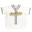 画像4: BUZZ RICKSON'S バズリクソンズ BR39269 BASEBALL SHIRT GREATLAKES 105 OFF WHITE 海軍 野球チーム ベースボールシャツ グレイトレイクス ヴィンテージ復刻 オフホワイト 綿100％ 日本製 madeinjapan ミリタリー 半袖 (4)