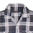 画像5: DELUXEWARE  デラックスウエア RCS-04L RAYON DUCK SHIRT レーヨン ダックシャツ レーヨン100％ オックス織り 長袖シャツ モノクロオンブレ柄 日本製 madeinjapan (5)