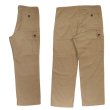 画像17: CUSHMAN 22281クッシュマン SULUB TWILL OVER PANTS スラブツイル オーバーパンツ ミリタリーパンツ 軍パン ワークパンツ ワイドシルエット M62 日本製 madeinjapan (17)