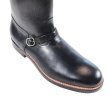 画像8: Bilt Buck by ATTRACTIONS ビルトバック バイ アトラクションズ Lot.320 Cowboy Boots カウボーイブーツ A004 Jubilee Last  Black Horsehide ホースハイド Leather Sole レザーソール ローパースタイル ヘリテージブーツ オリジナルバックル Dワイズ ブーツ 馬革 (8)