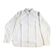 画像4: BUZZ RICKSON'S バズリクソンズ BR25996 WHITE CHAMBRAY WORK SHIRT ホワイトシャンブレーシャツ ミリタリー アメカジ カジュアル 長袖 ワーク シャツ 日本製 madeinjapan (4)