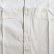 画像10: BUZZ RICKSON'S バズリクソンズ BR25996 WHITE CHAMBRAY WORK SHIRT ホワイトシャンブレーシャツ ミリタリー アメカジ カジュアル 長袖 ワーク シャツ 日本製 madeinjapan (10)