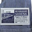 画像13: HEADLIGHT ヘッドライト HD42456 11oz. HICKORY STRIPE OVERALLS ヒッコリーストライプ製オーバーオール アンカーフック トライアングルポケットダイヤモンドバック ドーナツボタン anchor hook triangle pocket donut button 日本製 madeinjapan (13)