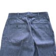 画像11: Wearmasters ウエアマスターズ Lot.344 Heritage Denim Trousers ヘリテージ デニム トラウザース ワークパンツ スラックス work pants denim slacks レギュラーフィット regular fit ムラ糸インディゴデニム Uneven yarn indigo denim コットン cotton 日本製 madeinjapan (11)