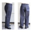 画像2: Wearmasters ウエアマスターズ Lot.344 Heritage Denim Trousers ヘリテージ デニム トラウザース ワークパンツ スラックス work pants denim slacks レギュラーフィット regular fit ムラ糸インディゴデニム Uneven yarn indigo denim コットン cotton 日本製 madeinjapan (2)