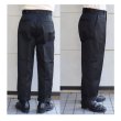 画像3: Wearmasters ウエアマスターズ Lot.720 Heritage Trousers ヘリテージ トラウザー ワークパンツ スラックス ギザコットン ダブルへム ダールブラックのメタルボタン work pants slacks Giza cotton 日本製 madeinjapan (3)