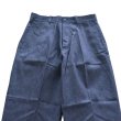 画像4: Wearmasters ウエアマスターズ Lot.344 Heritage Denim Trousers ヘリテージ デニム トラウザース ワークパンツ スラックス work pants denim slacks レギュラーフィット regular fit ムラ糸インディゴデニム Uneven yarn indigo denim コットン cotton 日本製 madeinjapan (4)