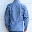 画像3: BUZZ RICKSON'S バズリクソンズ BR25995 BLUE CHAMBRAY WORK SHIRTS (LONG SLEEVE) 1950年代 U.S.NAVY 米海軍 ユーティリティ シャツ ブルーシャンブレーシャツ ワークシャツ ミリタリーシャツ ヴィンテージ  復刻 経年変化 長袖シャツ (3)